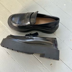 H&M platform loafers